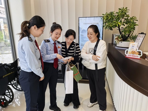 青浦区税务局开展离境退税宣传辅导活动   激发进博开放新动能